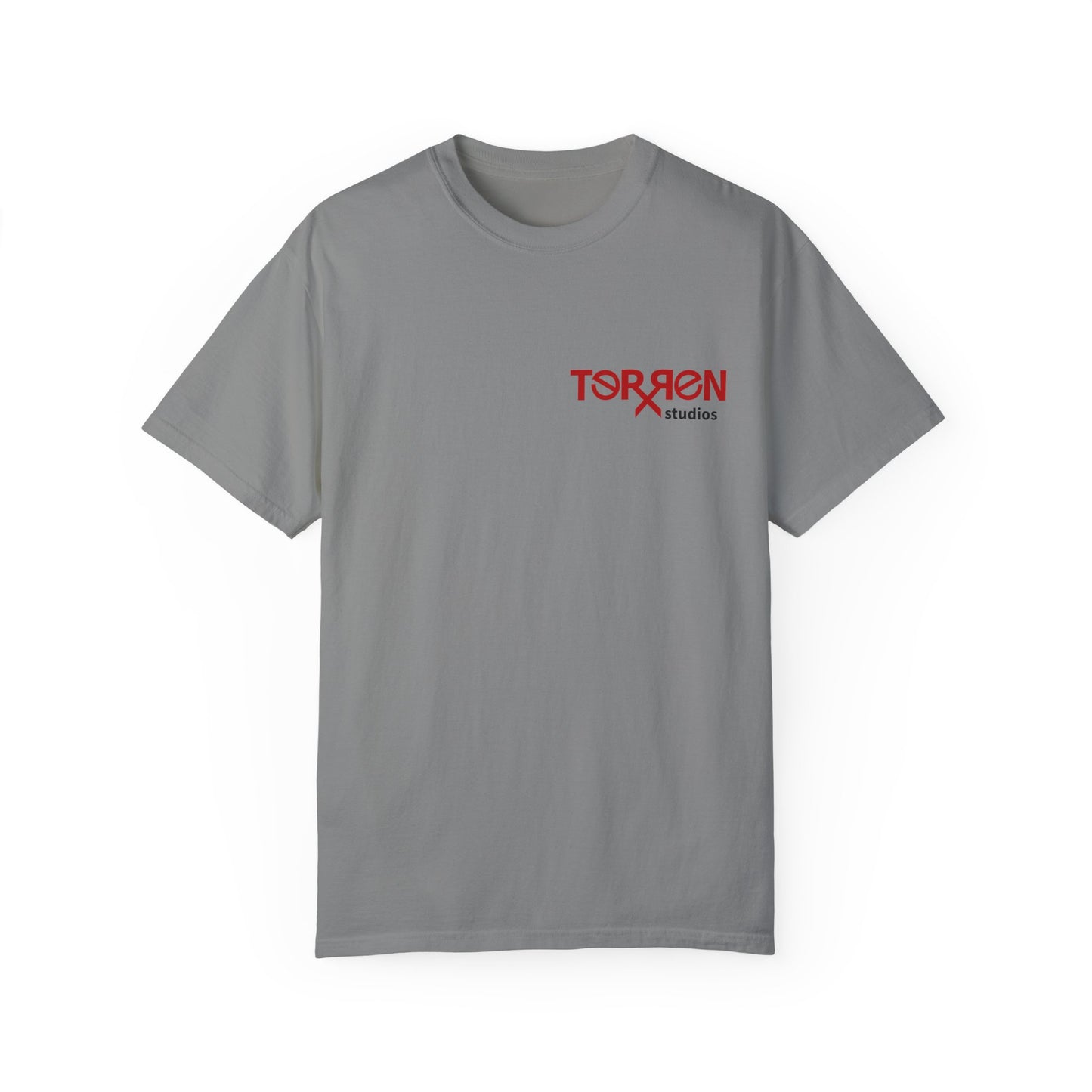Trendy Unisex Garment-Dyed T-Shirt with Bold Graphic Design