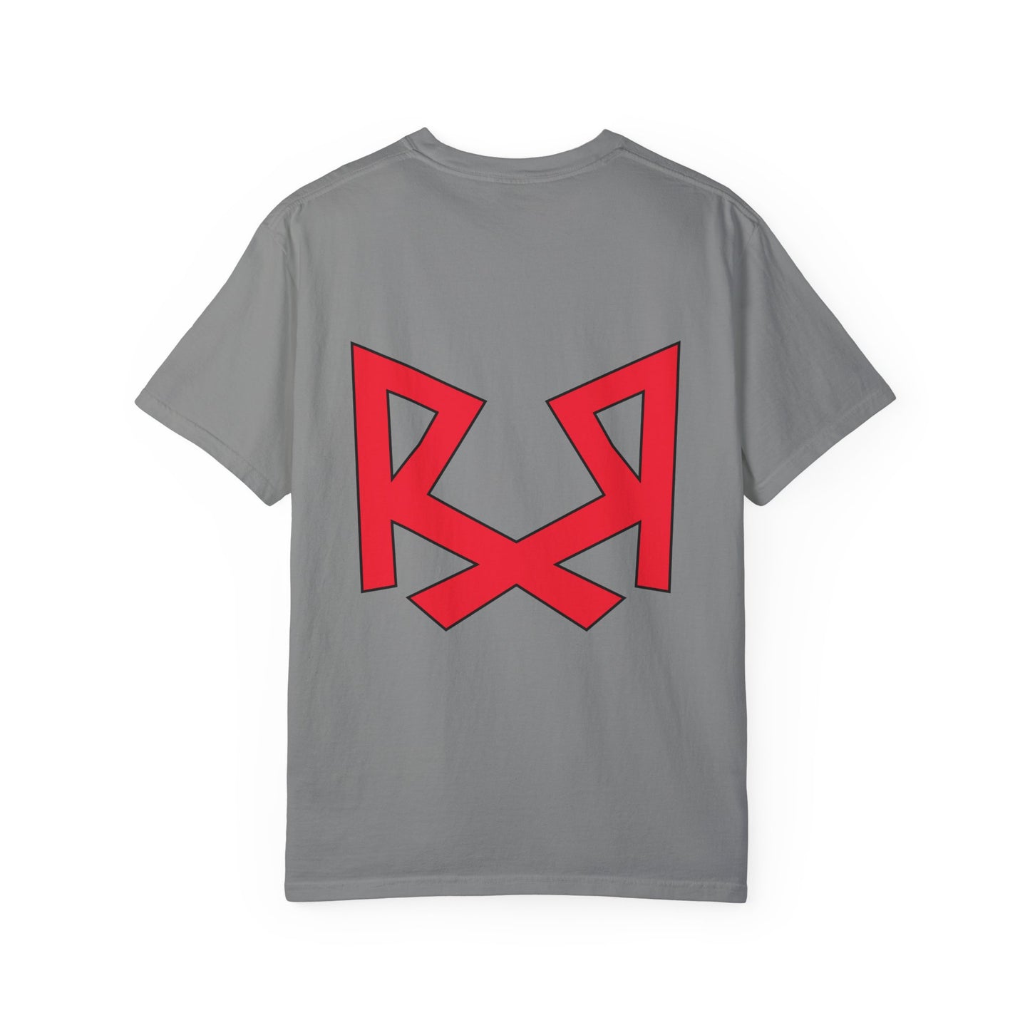 Trendy Unisex Garment-Dyed T-Shirt with Bold Graphic Design