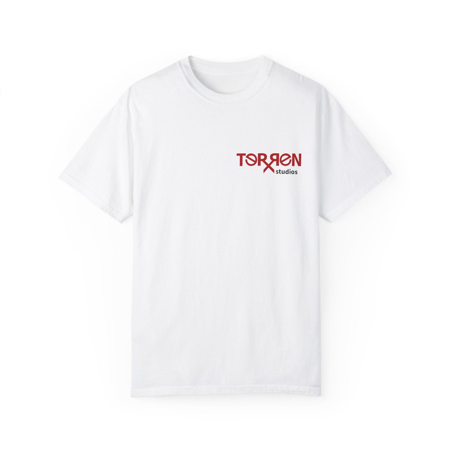 Trendy Unisex Garment-Dyed T-Shirt with Bold Graphic Design