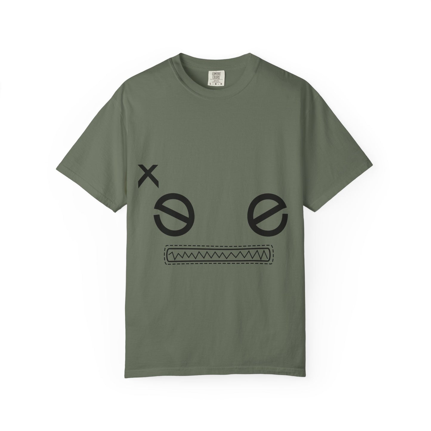Unisex Garment-Dyed T-Shirt with Unique Graphic Design